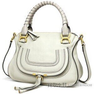 Chloe Marcie Handbag Pale Gray Calfskin shoulder bag tote crossbody